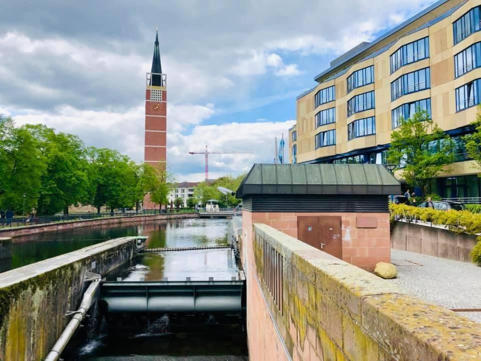Wunderschoenes Apartment Im Zentrum Goldstadt ฟอร์ซไฮม์ ภายนอก รูปภาพ