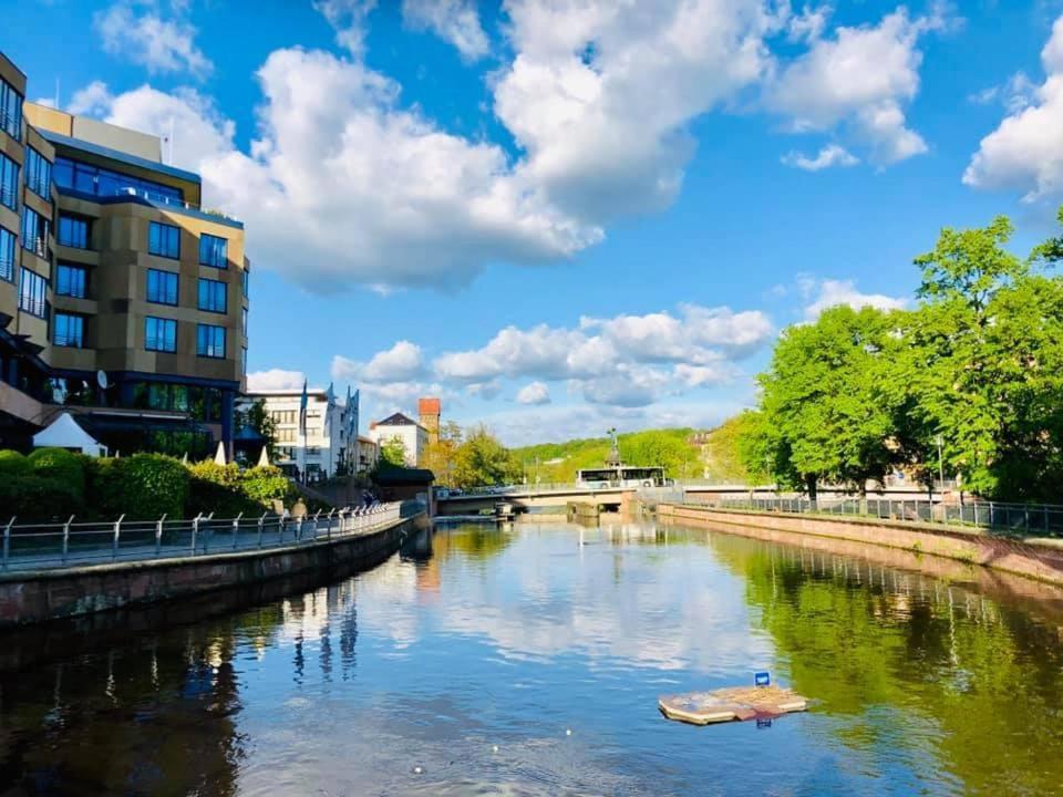 Wunderschoenes Apartment Im Zentrum Goldstadt ฟอร์ซไฮม์ ภายนอก รูปภาพ